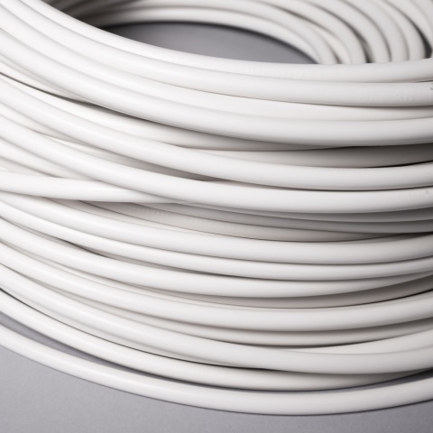 Przewód elektryczny okrągły H03VVF OMY 300V 3x0,75 linka Biała 1m