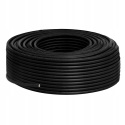 Przewód okrągły elektryczny 3x2,5 Czarny OWY 500V 3x2,5 H05VV‑F linka 1m