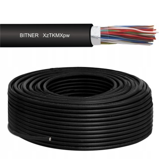 Kabel TELEFONICZNY ziemny DOMOFONOWY żel XzTKMXpw 4x2x0,5 = 8x0,5 1m
