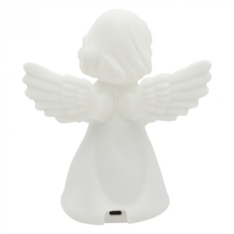 Podświetlana figurka anioła z miękkim światłem RGB
