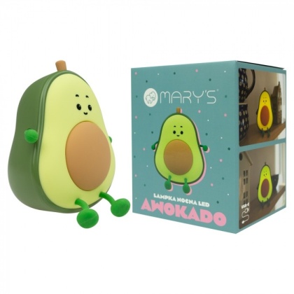 Lampka nocna "Awokado" LED 0.9W dla dziecka na prezent