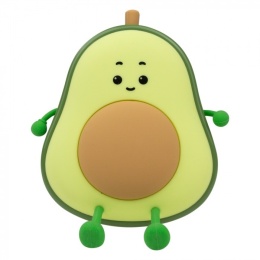 Lampka Awokado LED z przyciskiem i miękką silikonową obudową