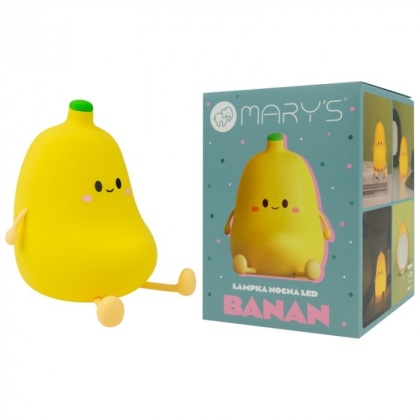 Lampka nocna "Bananek" LED 1W dla dziecka na prezent