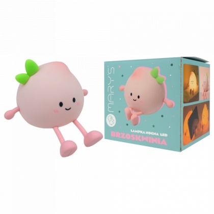 Lampka nocna "Brzoskwinka" LED 2.5W dla dziecka na prezent