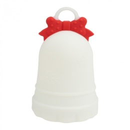 Biała lampka Dzwonek z trybami kolorowego światła i ciepłej bieli