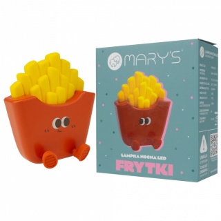 Lampka nocna "Frytki" LED 0.6W dla dziecka na prezent