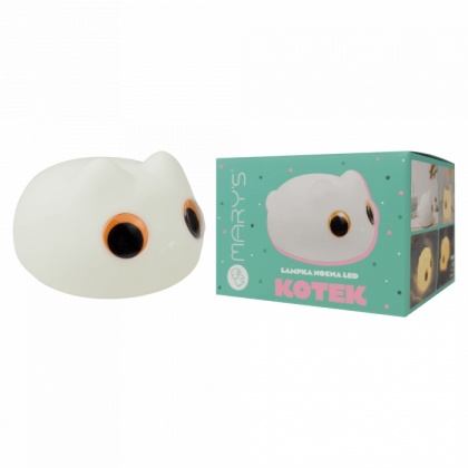 Lampka nocna "Kotek" LED 0.2W dla dziecka na prezent