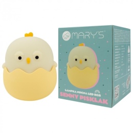 Lampka nocna LED Senny Pisklak z trybem RGB i ciepłą bielą