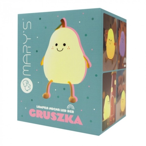 Lampka gruszka z tworzywa silikonowego – przyjazna i bezpieczna dla dzieci