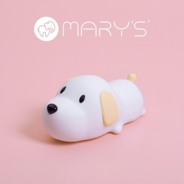 Urocza lampka piesek LED świecąca ciepłym i zimnym światłem