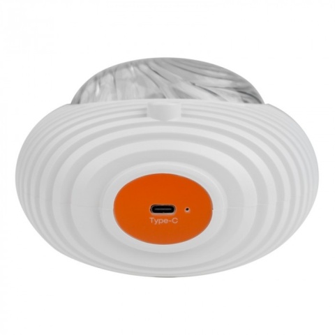 Detal obudowy projektora UFO Galaktyka – biały ABS