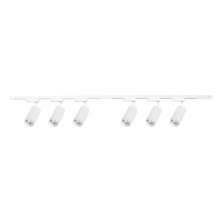 Zestaw Oprawa Pipe Ring Track Biały 6xGU10 2m