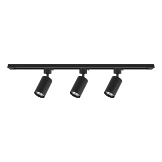 Zestaw Oprawa Tiger Track Czarny 3xGU10 1m