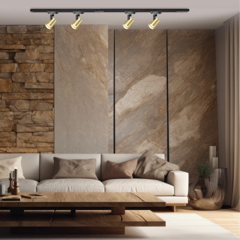 Zestaw Volf Track Złoty 4xGU10 1,5m