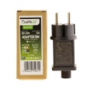Adapter zasilający 24V 9W do girland solarnych 230V IP44 do SOLLIS 20m