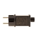 Adapter zasilający 24V 9W do girland solarnych 230V IP44 do SOLLIS 20m