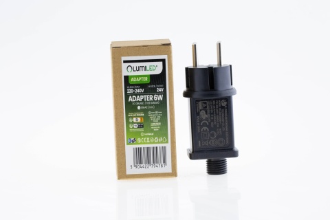 Zasilacz 230 V → 24 V DC IP44 do dekoracji ogrodowych