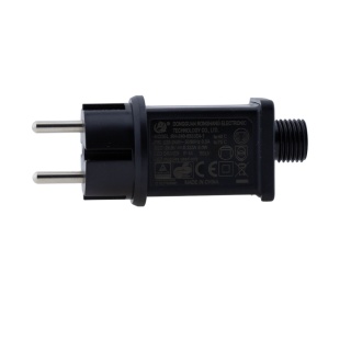 Adapter zasilający 24V do girland solarnych 8W 230V IP44 PYRIS 14,5M
