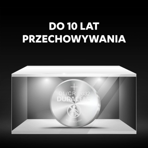 BATERIE Pastylkowe GUZIKOWE Duracell CR2032 3V Blister 2szt