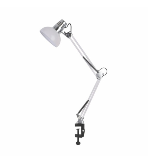 LAMPKA KREŚLARSKA E27 DAKOTA Biała