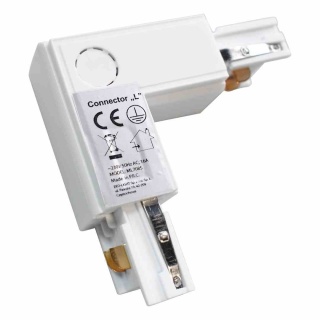 Łącznik Lampy Track Light Biały 3-obwodowy Typ: LD