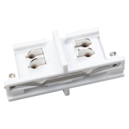 Łącznik Szynoprzewodu Track Biały 3-Obwodowy Typ: Prosty Mini