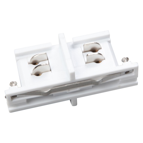 Łącznik Szynoprzewodu Track Biały 3-Obwodowy Typ: Prosty Mini