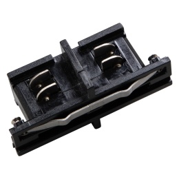 Łącznik Szynoprzewodu Track Czarny 3-Obwodowy Typ: Prosty Mini