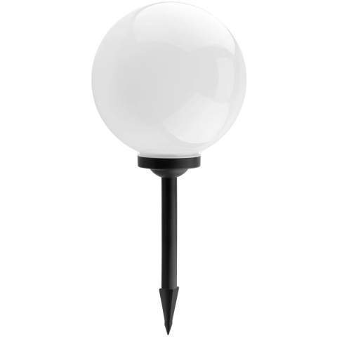 Lampa Solarna ATRIS LED Kula 25 cm RGB Wbijana Ogrodowa IP44