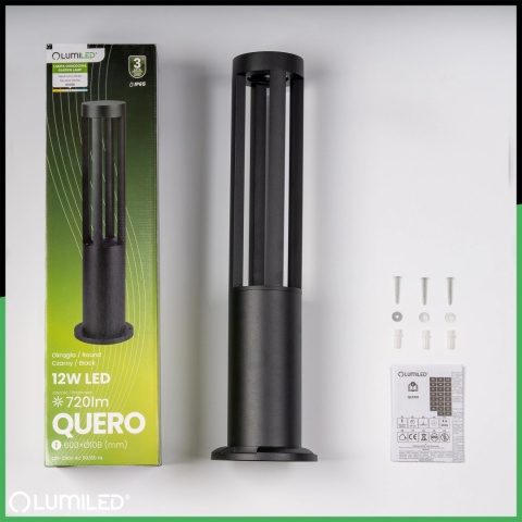 Lampa zewnętrzna QUERO Lumiled – światło neutralne 4000 K