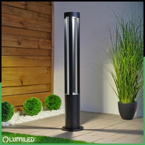 Lampa LED QUERO 80 cm – elegancki słupek do ścieżek i alejek