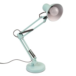 Regulowana lampka TOBI do biurka – błękitny odcień