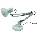 Lampka z klipsem TOBI pastelowy niebieski do nauki i pracy