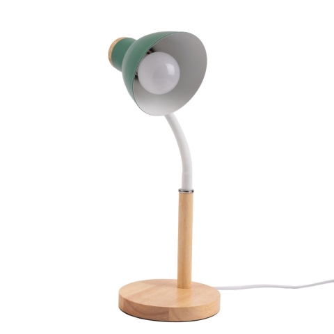 Lampka NIKO w kolorze zielonym – idealna do biura lub pokoju