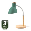 Lampka biurkowa NIKO zielona do pracy i nauki