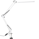 Regulowana lampka LED COSMI biała z uchwytem klipsowym