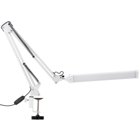 Lampka stołowa COSMI biała – zmienna barwa światła CCT