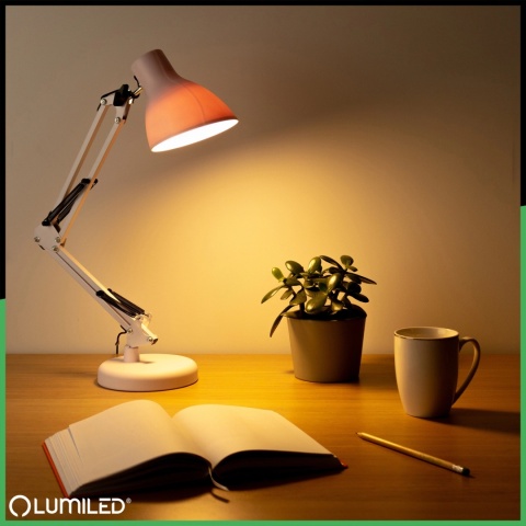 Elegancka lampka LED z regulacją barwy światła