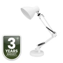 Biała lampka biurkowa MARTI z funkcją ściemniania