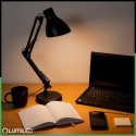 Ciemna lampka biurkowa LED MARTI z dotykowym sterowaniem