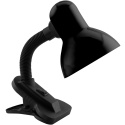 Lampka biurkowa LIRIA czarna z klipsem do mocowania