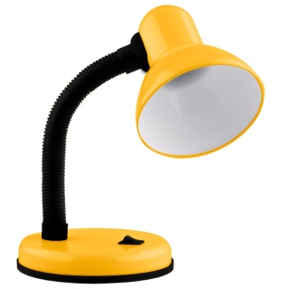 Lampka biurkowa SARA E27 Zółta regulowana szkolna nocna Lumiled