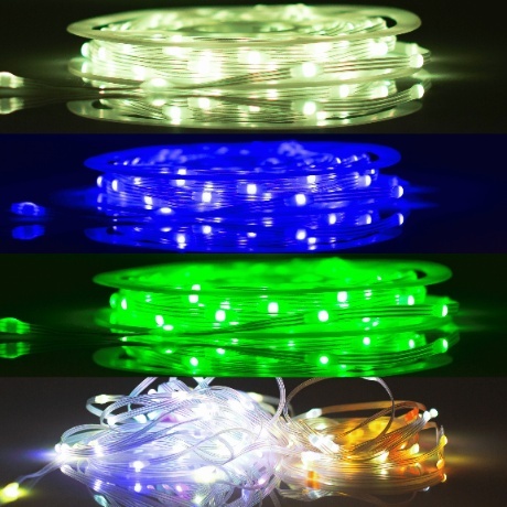 Magiczne lampki LED RGB USB IP65 100 led 10m Pilot Aplikacja DC 5V