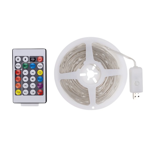 Magiczne lampki LED RGB USB IP65 200 led 10m Pilot Aplikacja DC 5V