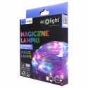 Magiczne lampki LED RGB USB IP65 200 led 10m Pilot Aplikacja DC 5V