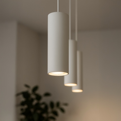 Oprawa Pipe Track Zwis Biały 1xGU10 3-obwodowy