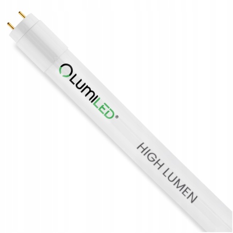 Świetlówka tuba LED 120cm T8 18W 2880lm 4000K jasna jednostronne zasilanie