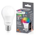 Żarówka LED E27 A65 15W 1500lm RGB CCT Ściemnialna TUYA WiFi SMART LUMILED