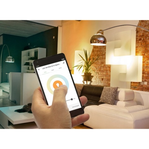 Żarówka LED GU10 5W 450lm RGB CCT Ściemnialna TUYA WiFi SMART LUMILED