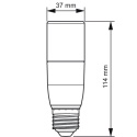 Żarówka LED STICK E27 T38 9,5W = 75W 1050lm CIEPŁA 3000K PHILIPS